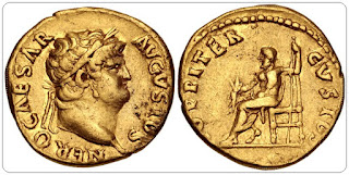 roman gold coins nero