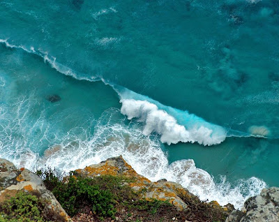 wave  scenery of sea