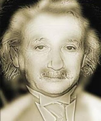 Yakından Albert Einstein uzaklaşınca Marilyn Monroe gibi görünen resim