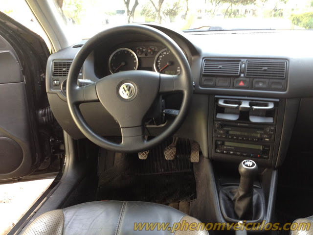 Golf Sportline 2008 Preto 1.6 Flex - interior