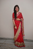 Priyal Gor Dazzling in Red Saree-thumbnail-24