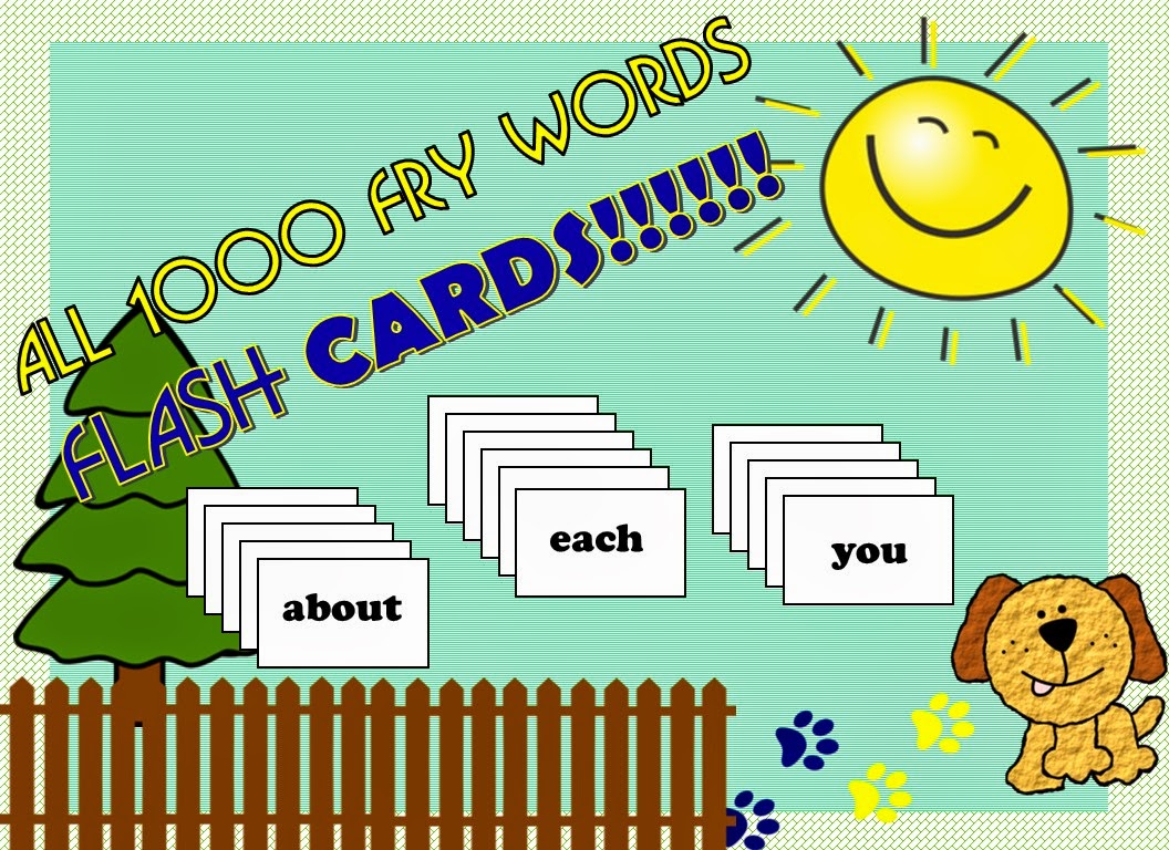 https://www.teacherspayteachers.com/Product/All-Fry-1000-words-flash-cards-1700751