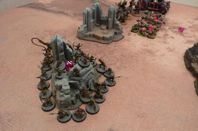 Warhammer 40k battle report - Spoils of War - 1000 points - Orks vs Inquisition.