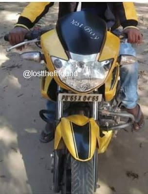 Apache | Stolen | From | Sector 61 | Mohali | Punjab | Lost | Theft | & | Found | Lost Theft & Found | Losttheftfound |