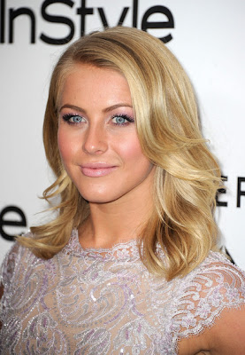 Julianne Hough Long Side Part Hairstyle