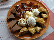 Homebaked, honeydripping desserts in Corfu, Greece. Photograph by Janie (greeksweetscorfu)