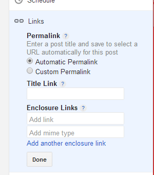 Enclosure Links