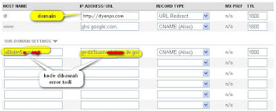 Cara Seting Domain NameCheap Ke Blogspot