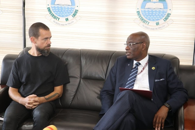 Twitter CEO, Jack Dorsey Visits UNILAG (Photos)