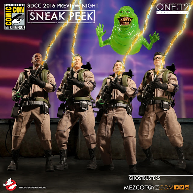 Mezco One:12 Collective Ghostbusters Figures