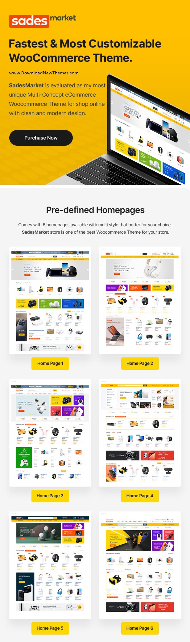 Download Multipurpose WordPress Theme