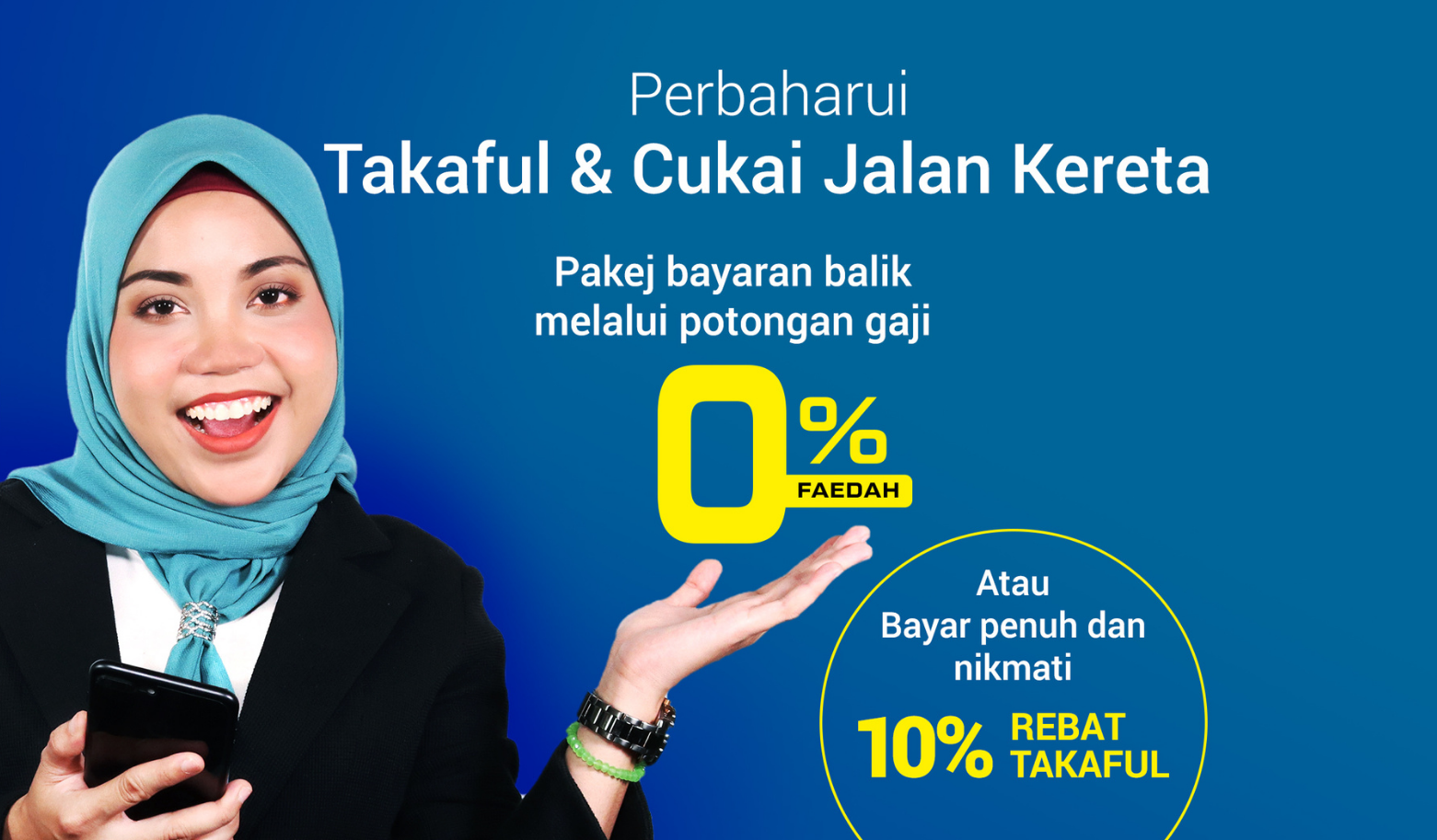 Mudahnya Renew Takaful & Cukai Jalan Dengan CAKNA