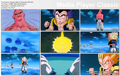 Download Film / Anime Dragon Ball Z Majin Buu Saga Episode 258 Bahasa Indonesia