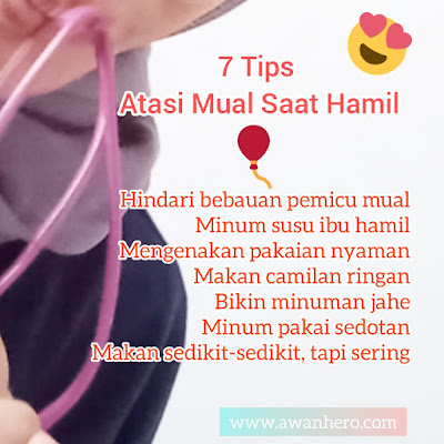 tips atasi mual saat hamil