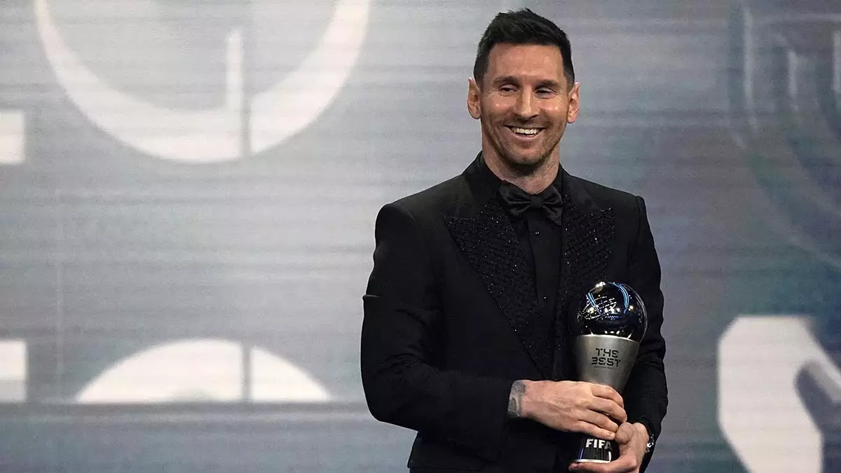 Messi é eleito pela 7ª vez o melhor jogador do mundo pela Fifa