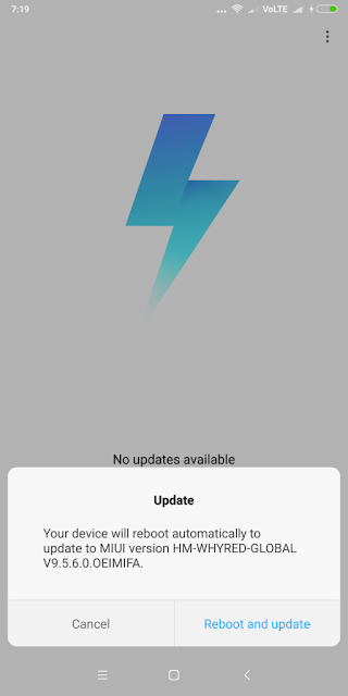 Download ROM MIUI V9.5.14.0 OEIMIFA Android 8.1 Oreo Untuk Redmi Note 5 Whyred Terbaru