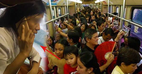 Isang Babae, Nambastos Sa Loob Ng LRT At Pinagyabang Na Mayroon Siyang Sasakyan Kahit Nagco-commute Naman