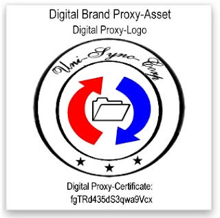 Digital Proxy-Logo used for branding all advertisement and any marketing, and promotional materials