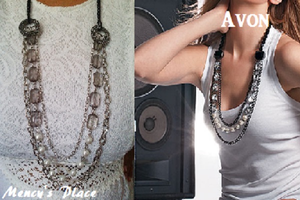 Avon Inspired Necklace Tutorial