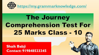 The Journey Comprehension Test