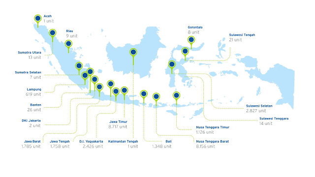 peta energi terbarukan di Indonesia