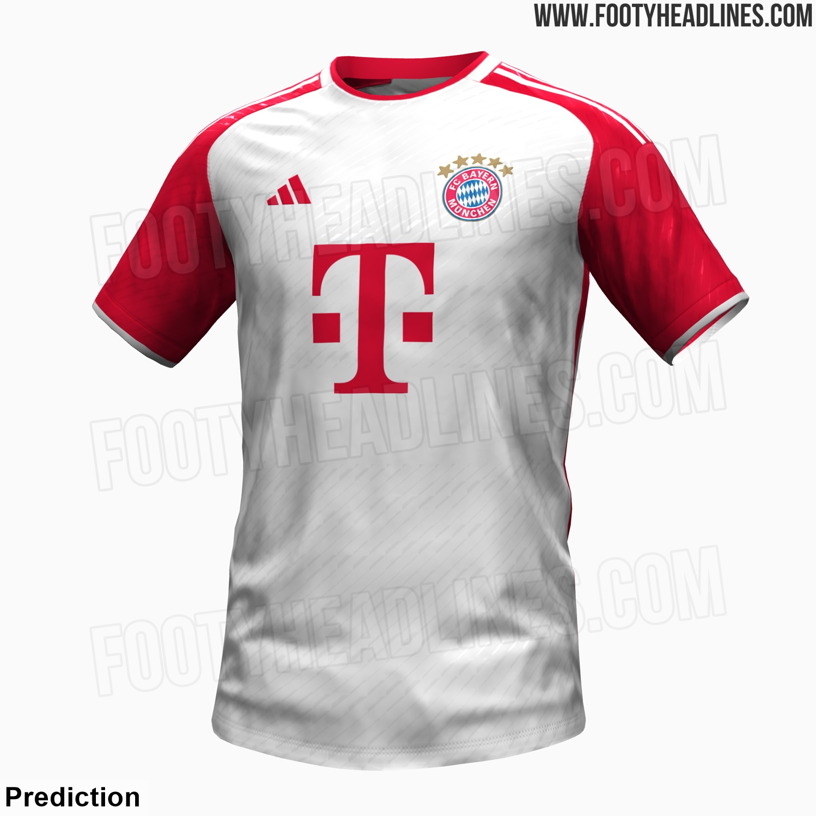 5 Embellished Bayern München 23-24 Home Kits