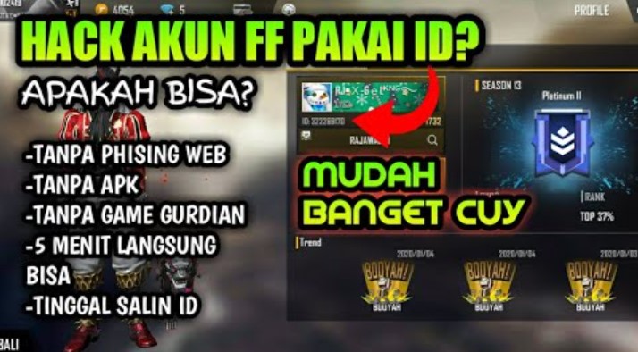 Hack Akun FF Cuma Salin ID