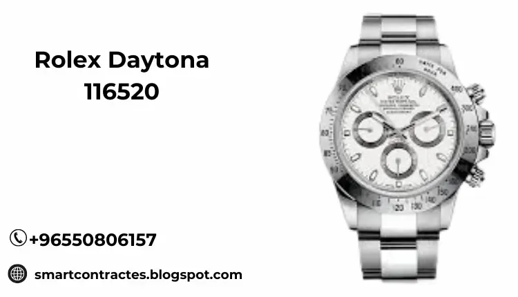 Photo of the Daytona 116520 Platinum watch