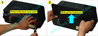 Partially replace the ink absorber on Canon MP230, MP240, MP250, MP260, MP270, MP280, MP480, MP490 Series