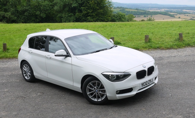 BMW 116d Efficient Dynamics front view