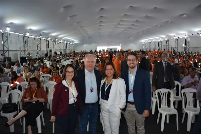  Prefeita de Ipojuca prestigia posse do gerente geral da Refinaria Abreu e Lima