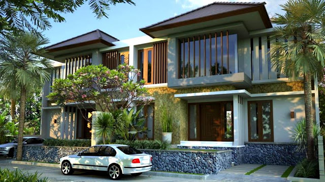 Desain Rumah Minimalis Modern 2 Lantai