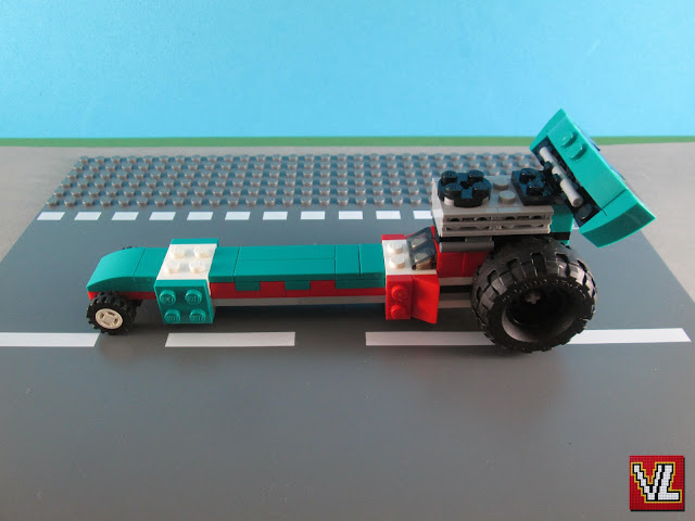 LEGO Creator 3in1 31101 Monster Truck Modelo 3 - dragster