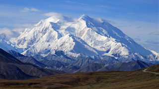 image: photo of Mt. McKinley, now officially Denali