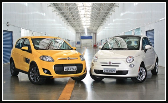 New Fiat 500 Cult 14 vs Fiat Palio Sporting 16