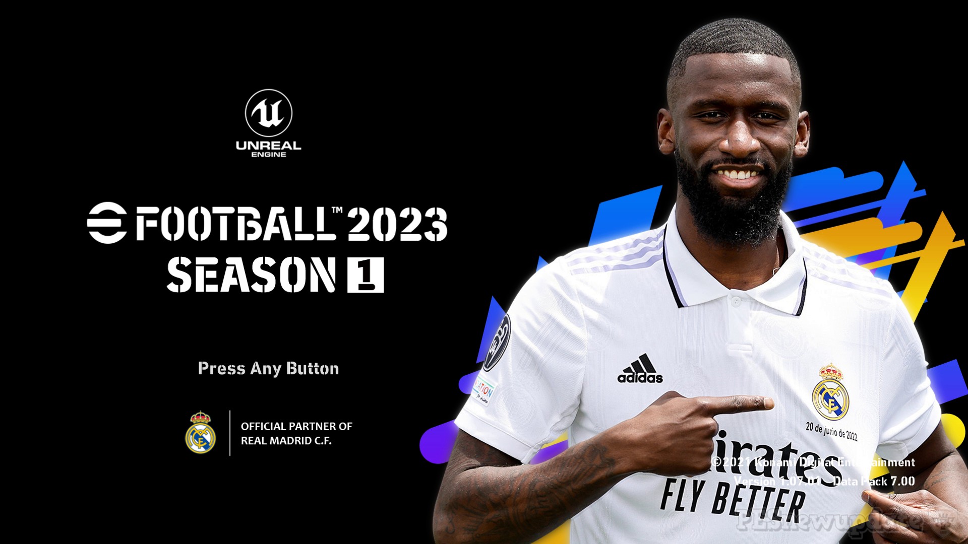 eFootball 2023 SEASON 1 CONCEPT V2 Menu by PESNewupdate ~