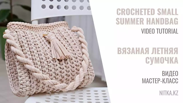 ACCESORIOS VERANIEGOS A CROCHET  Aprende a Tejer un Hermoso Bolso Verano