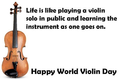 Happy World Violin Day Quotes in English 2020