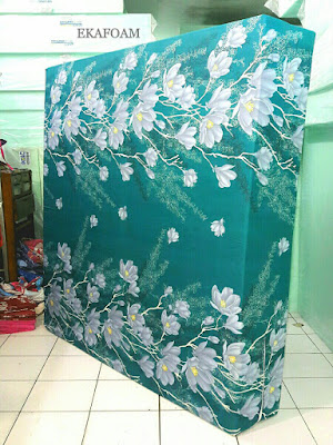 Kasur inoac motif alya tosca ijo pupus