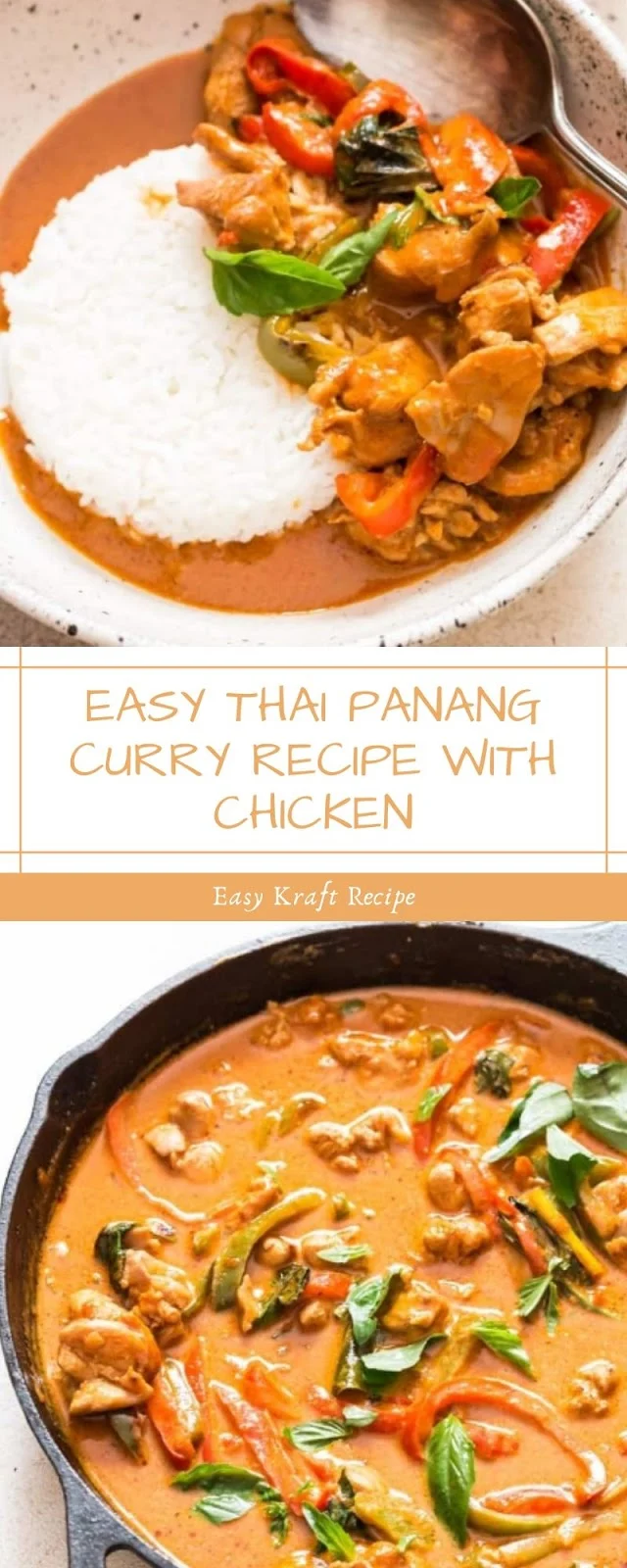 EASY THAI PANANG CURRY RECIPE WITH CHICKEN