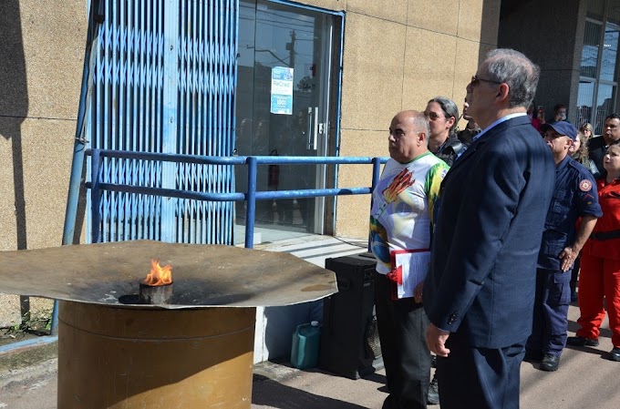 Cachoeirinha recebe Fogo Simbólico da Pátria