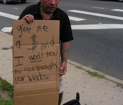 Creative Beggars Signs Seen On lolpicturegallery.blogspot.com