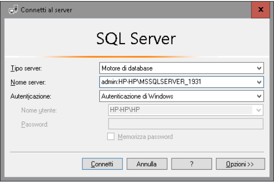 SQL Connect to the DAC