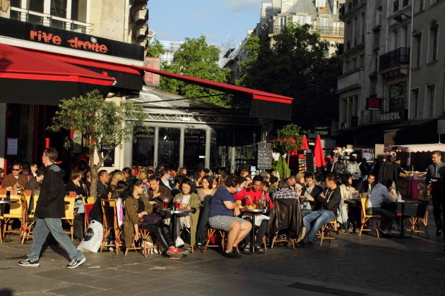 The Parisian Way of drinking Coffee