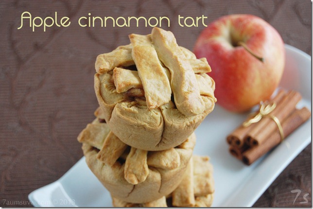 Apple cinnamon tart
