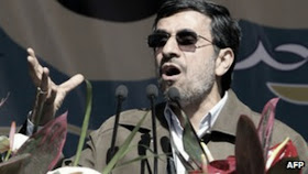 Mahmoud Ahmadinejad in Tehran (11 February 2012)