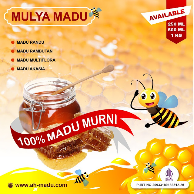 5 khasiat madu murni  - jual madu di cileungsi bogor