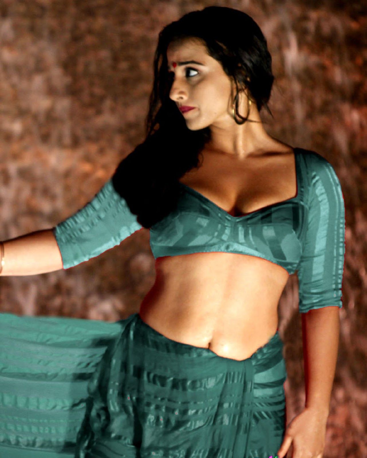 Vidya Balan cleavage hot photos