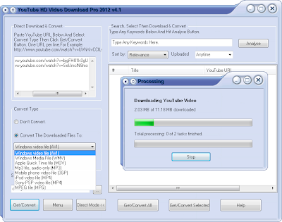 YouTube HD Video Download Pro 2012