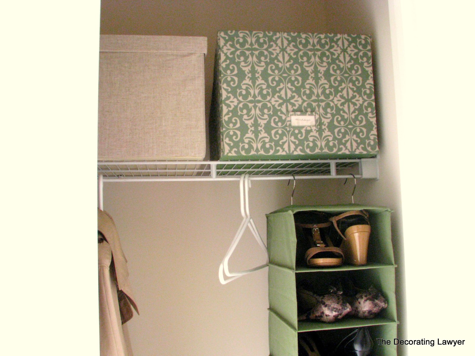 The Decorating Lawyer Coat Closet Clean Up